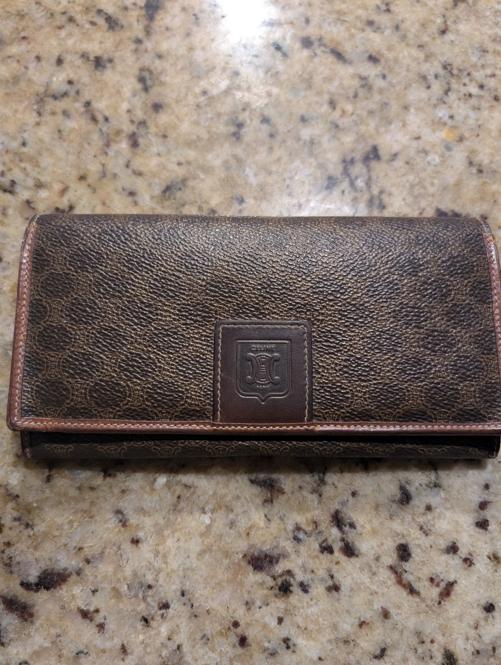 Celine Macadam Continental Wallet Kisslock